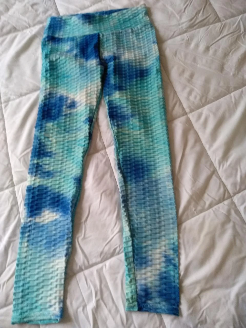 Legging tons bleus